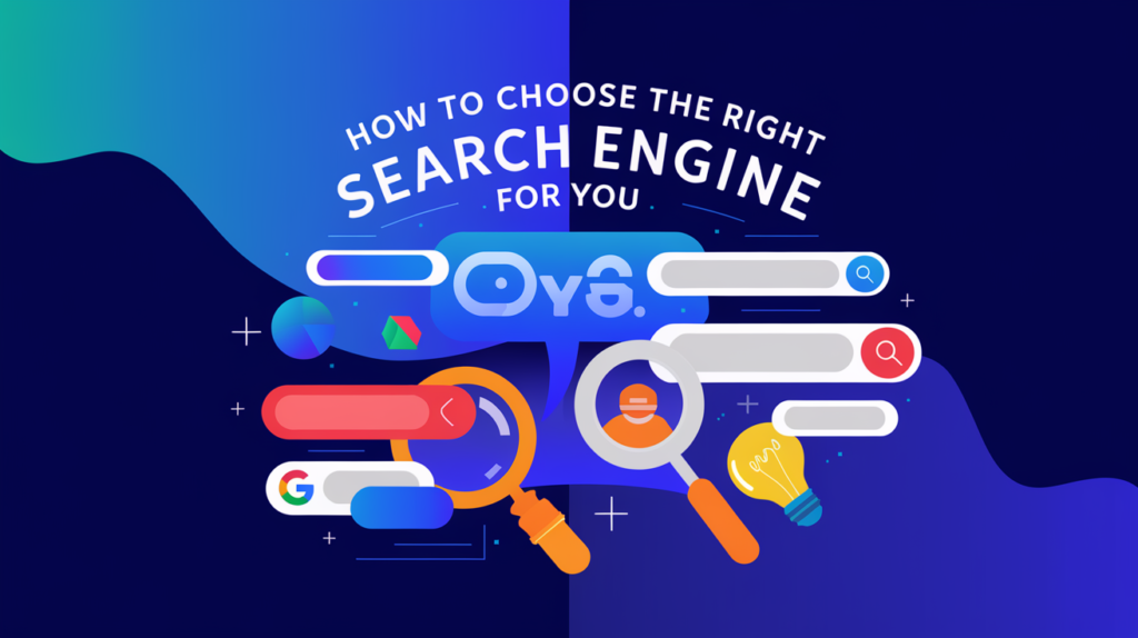 How to Choose the Right Search Engine for You